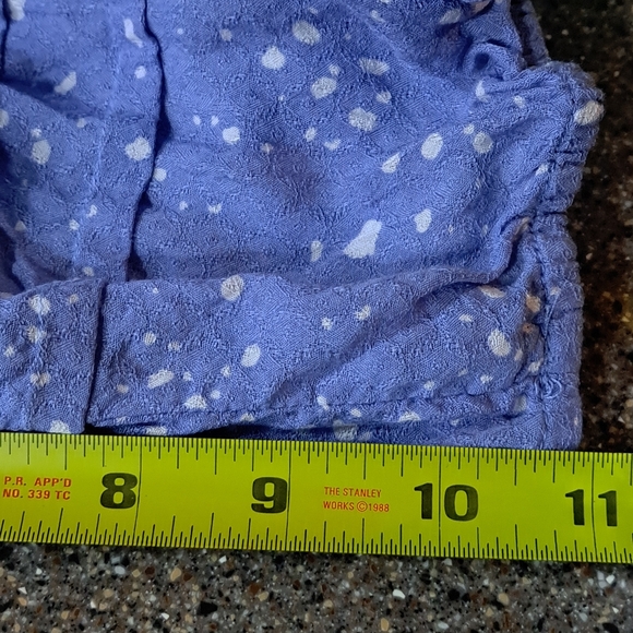 Women's Blue Plus Size Terra & Sky Peplum Top Size 0X 14W - Picture 16 of 16